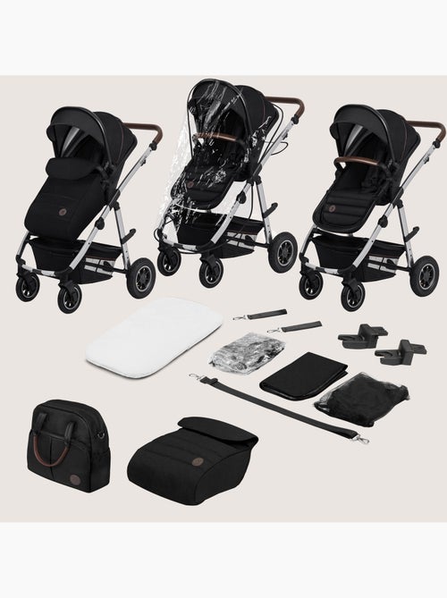 Cochecito 2 en 1 LIONELO Amber - Pack de cochecito, capazo, bolso y accesorios - Hasta 22 kg - Kiabi