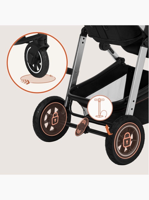 Cochecito 2 en 1 LIONELO Amber - Pack de cochecito, capazo, bolso y accesorios - Hasta 22 kg - Kiabi