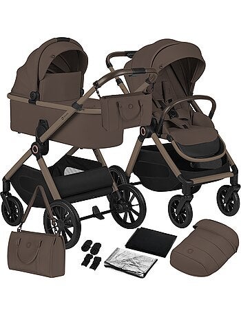 Sistema de viaje 2 en 1 LIONELO Layla - Hasta 22 kg - El sistema de viaje incluye cochecito, capazo,