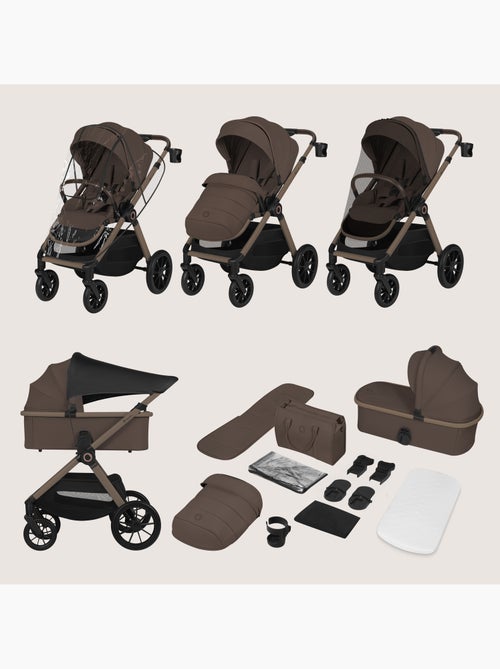 Cochecito 2 en 1 LIONELO Layla - Pack de cochecito, capazo y accesorios -  Hasta 22 kg - Kiabi
