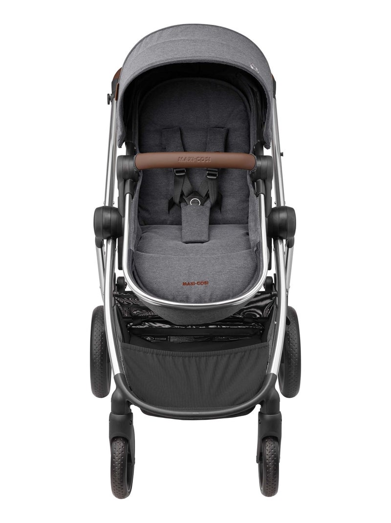 Cochecito 2 en 1 Zelia 3 Luxe con capazo integrado Gris - Kiabi