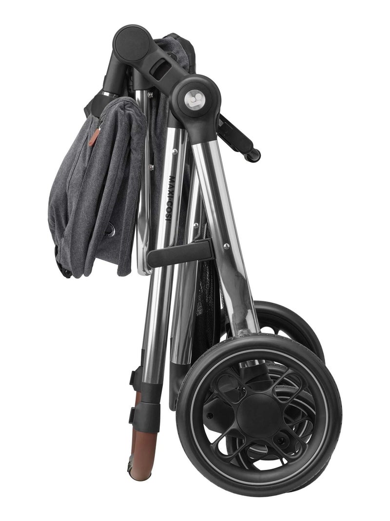 Cochecito 2 en 1 Zelia 3 Luxe con capazo integrado Gris - Kiabi