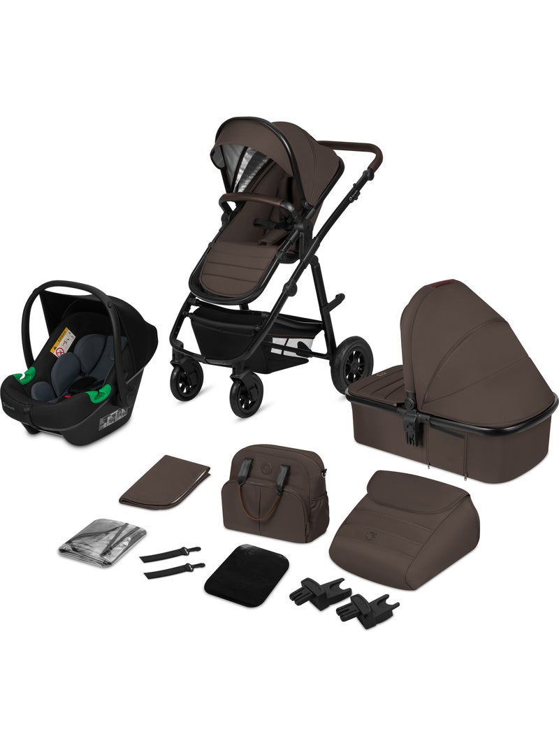 Cochecito 3 en 1 LIONELO Amber - 0-22 kg - Cochecito, capazo, silla de coche, bolso y accesorios N/D - Kiabi