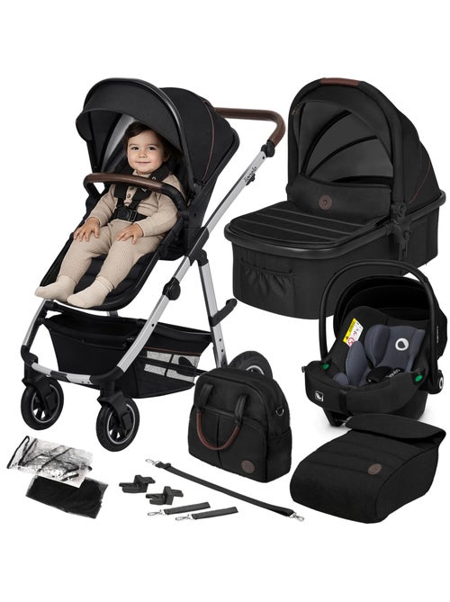 Cochecito 3 en 1 LIONELO Amber - 0-22 kg - Cochecito, capazo, silla de coche, bolso y accesorios - Kiabi