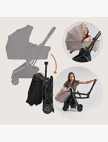 Cochecito 3 en 1 LIONELO Sia - Ultraligero - Pack compacto - Capazo - Silla de coche - Accesorios
