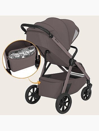 Cochecito compacto lionelo bett- ligero y plegable - hasta 22 kg