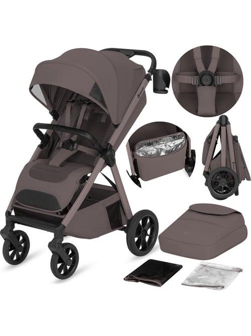 Cochecito compacto lionelo bett- ligero y plegable - hasta 22 kg - Kiabi Cochecito compacto lionelo bett- ligero y plegable - hasta 22 kg - Kiabi