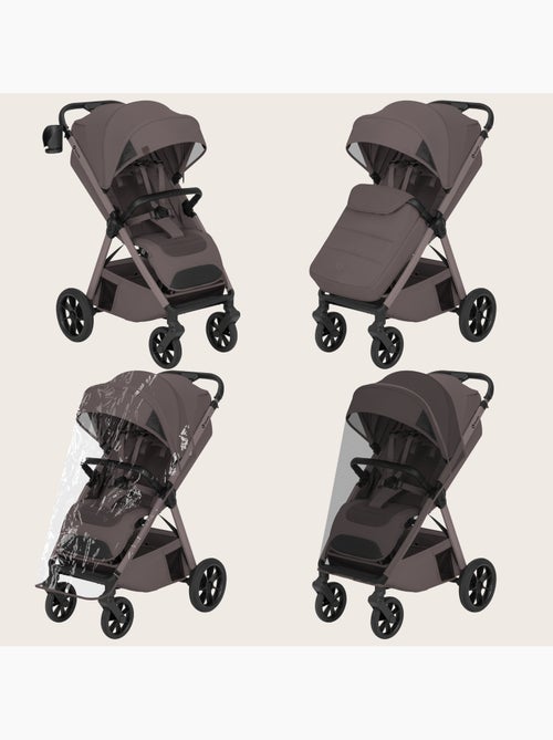 Cochecito compacto lionelo bett- ligero y plegable - hasta 22 kg - Kiabi Cochecito compacto lionelo bett- ligero y plegable - hasta 22 kg - Kiabi