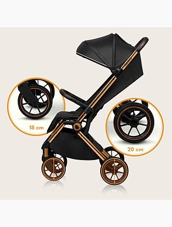 Cochecito compacto LIONELO Cloe - Ligero y plegable - Hasta 22 kg