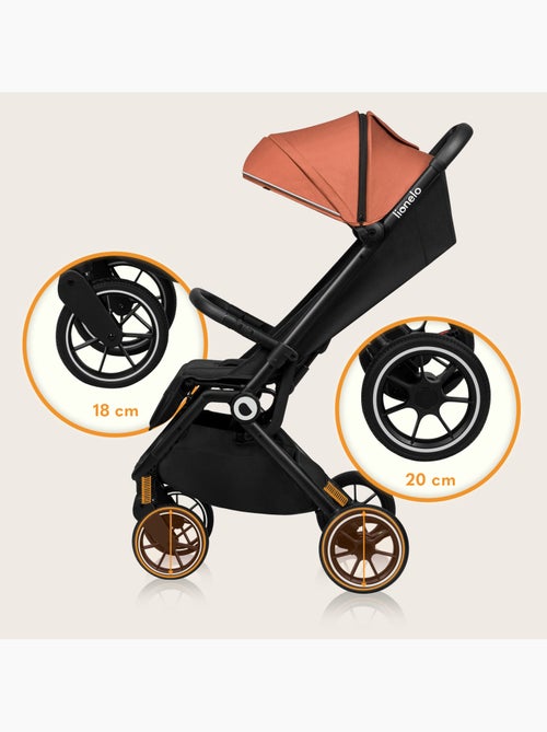 Cochecito compacto LIONELO Cloe - Ligero y plegable - Hasta 22 kg - Kiabi