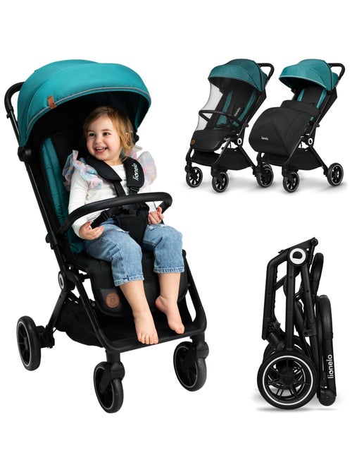 Cochecito compacto LIONELO Cloe - Ligero y plegable - Hasta 22 kg - Kiabi