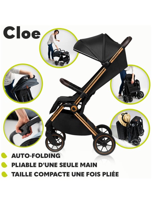Cochecito compacto LIONELO Cloe - Ligero y plegable - Hasta 22 kg - Kiabi