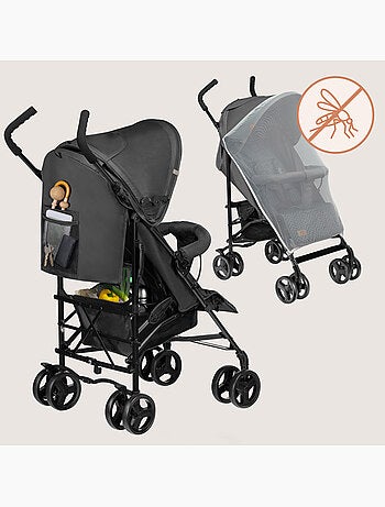 Cochecito plegable compacto LIONELO Elia - Ligero - 6-36 meses - Mosquitera incluida