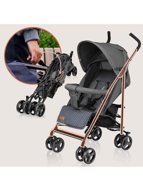 Cochecito compacto LIONELO Elia - Ligero - 6-36 meses - Mosquitera incluida - Kiabi