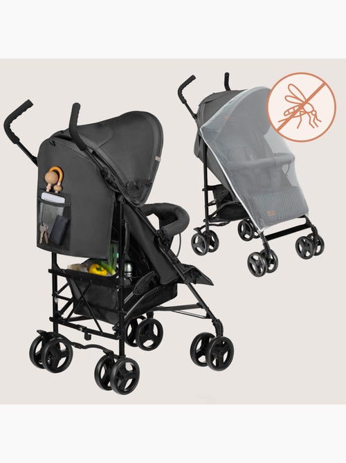Cochecito compacto LIONELO Elia - Ligero - 6-36 meses - Mosquitera incluida - Kiabi