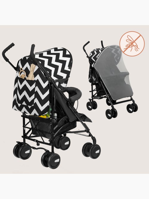 Cochecito compacto LIONELO Elia - Ligero - 6-36 meses - Mosquitera incluida - Kiabi