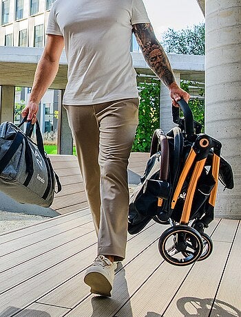 Cochecito compacto LIONELO Ingrid - Suspensión - Hasta 22 kg - Ligero y plegable