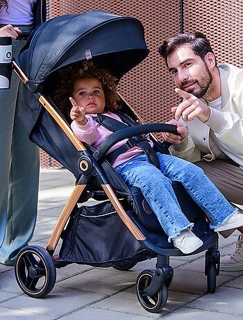 Cochecito compacto LIONELO Ingrid - Suspensión - Hasta 22 kg - Ligero y plegable