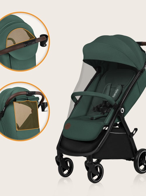 Cochecito compacto LIONELO Ingrid - Suspensión - Hasta 22 kg - Ligero y plegable - Kiabi