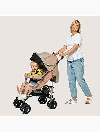 Cochecito compacto LIONELO Irma - 6-36 meses - Mosquitera incluida - Ligero - Amortiguadores delante