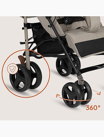 Cochecito compacto LIONELO Irma - 6-36 meses - Mosquitera incluida - Ligero - Amortiguadores delante