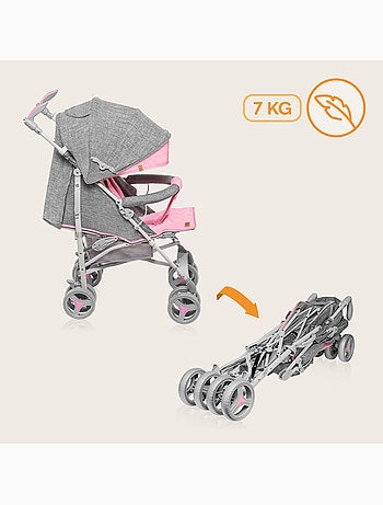 Cochecito compacto LIONELO Irma - 6-36 meses - Mosquitera incluida - Ligero - Amortiguadores delante