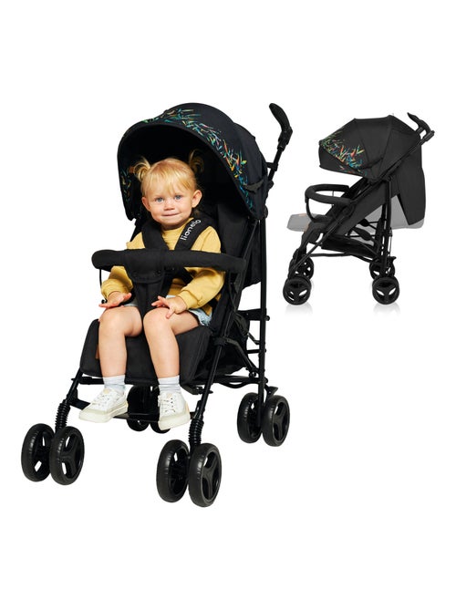 Cochecito compacto LIONELO Irma - 6-36 meses - Mosquitera incluida - Ligero - Amortiguadores delante - Kiabi