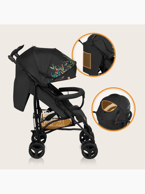 Cochecito compacto LIONELO Irma - 6-36 meses - Mosquitera incluida - Ligero - Amortiguadores delante - Kiabi
