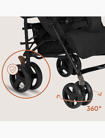 Cochecito compacto LIONELO Irma - 6-36 meses - Mosquitera incluida - Ligero - Amortiguadores delante