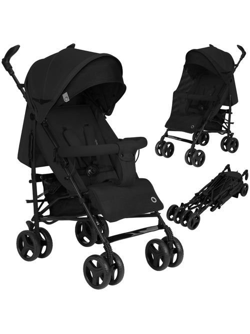 Cochecito compacto LIONELO Irma - 6-36 meses - Mosquitera incluida - Ligero - Amortiguadores delante - Kiabi