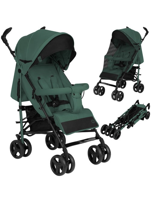 Cochecito compacto LIONELO Irma - 6-36 meses - Mosquitera incluida - Ligero - Amortiguadores delante - Kiabi