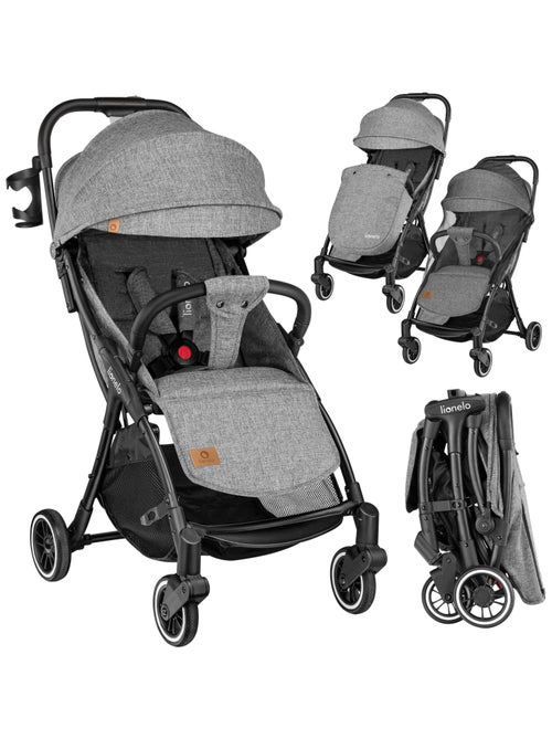 Cochecito compacto LIONELO Julie One - Hasta 22 kg - Ligero y plegable - Accesorios - Kiabi