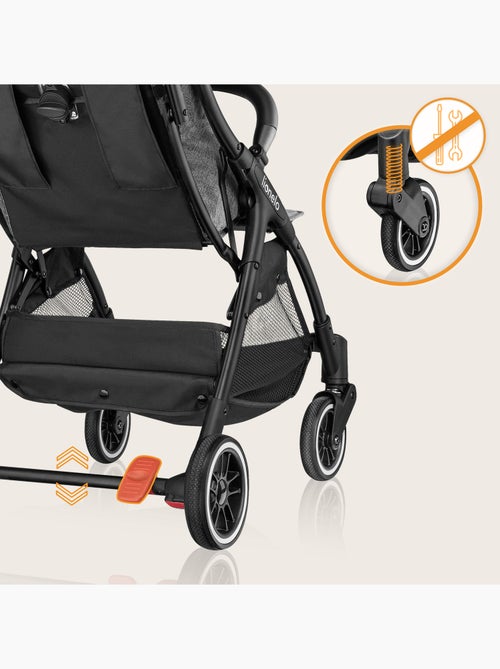 Cochecito compacto LIONELO Julie One - Hasta 22 kg - Ligero y plegable - Accesorios - Kiabi