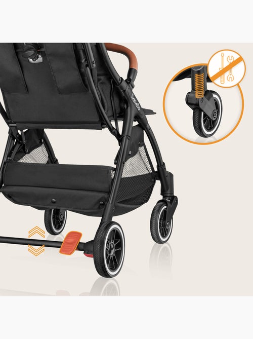 Cochecito compacto LIONELO Julie One - Hasta 22 kg - Ligero y plegable - Accesorios - Kiabi