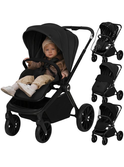 Cochecito compacto LIONELO Mika Plus - Hasta 22 kg - Ligero y plegable - Accesorios - Kiabi Cochecito compacto LIONELO Mika Plus - Hasta 22 kg - Ligero y plegable - Accesorios - Kiabi