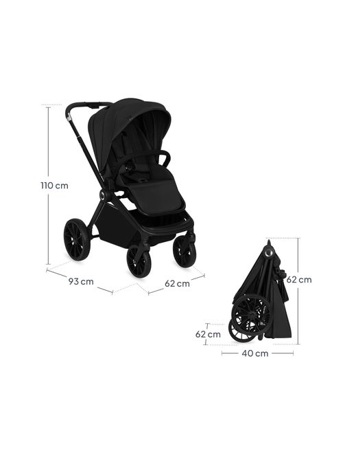 Cochecito compacto LIONELO Mika Plus - Hasta 22 kg - Ligero y plegable - Accesorios - Kiabi Cochecito compacto LIONELO Mika Plus - Hasta 22 kg - Ligero y plegable - Accesorios - Kiabi