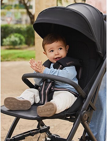 Cochecito compacto LIONELO Tansi - Amortiguación - Ligero - Plegable con una sola mano - Mosquitera