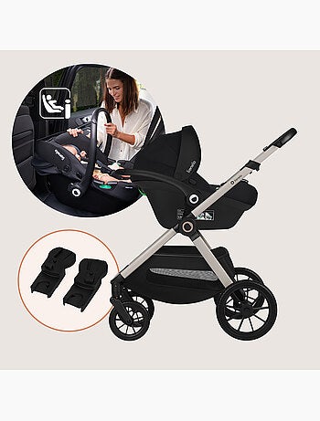 Cochecito LIONELO Layla Trio - Hasta 22 kg - Cochecito, Capazo, Silla de Auto y Accesorios