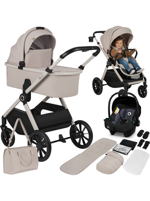Cochecito LIONELO Layla Trio - Hasta 22 kg - Cochecito, Capazo, Silla de Auto y Accesorios - Kiabi