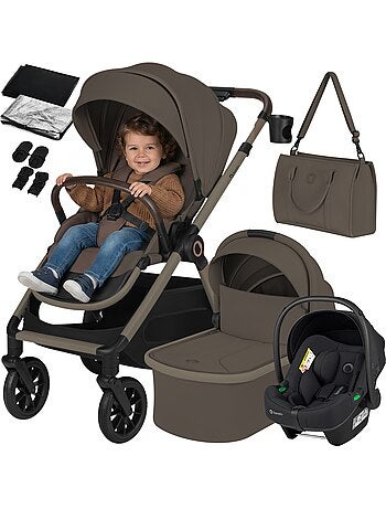 Cochecito LIONELO Layla Trio - Hasta 22 kg - Cochecito, Capazo, Silla de Auto y Accesorios