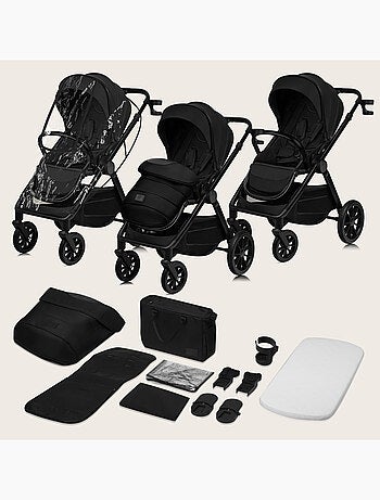 Cochecito LIONELO Layla Trio - Hasta 22 kg - Cochecito, Capazo, Silla de Auto y Accesorios