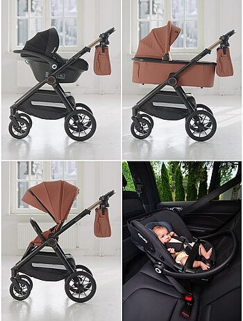 Cochecito LIONELO Layla Trio - Hasta 22 kg - Cochecito, Capazo, Silla de Auto y Accesorios