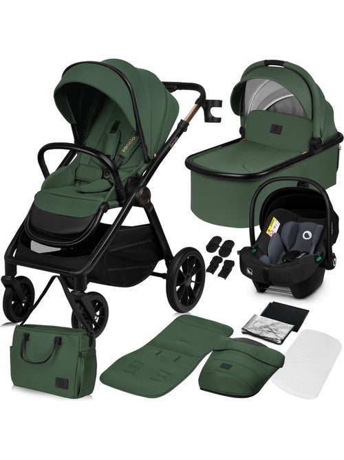 Cochecito LIONELO Layla Trio - Hasta 22 kg - Cochecito, Capazo, Silla de Auto y Accesorios - Kiabi