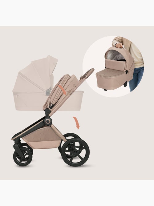 Cochecito multifunción 3 en 1 LIONELO Freya - Capazo - Silla y Silla de coche Astrid i-Size - Kiabi