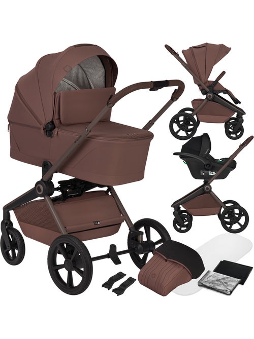 Cochecito multifunción 3 en 1 Lionelo Freya – Capazo – Silla y Silla de coche Astrid i-Size - Kiabi