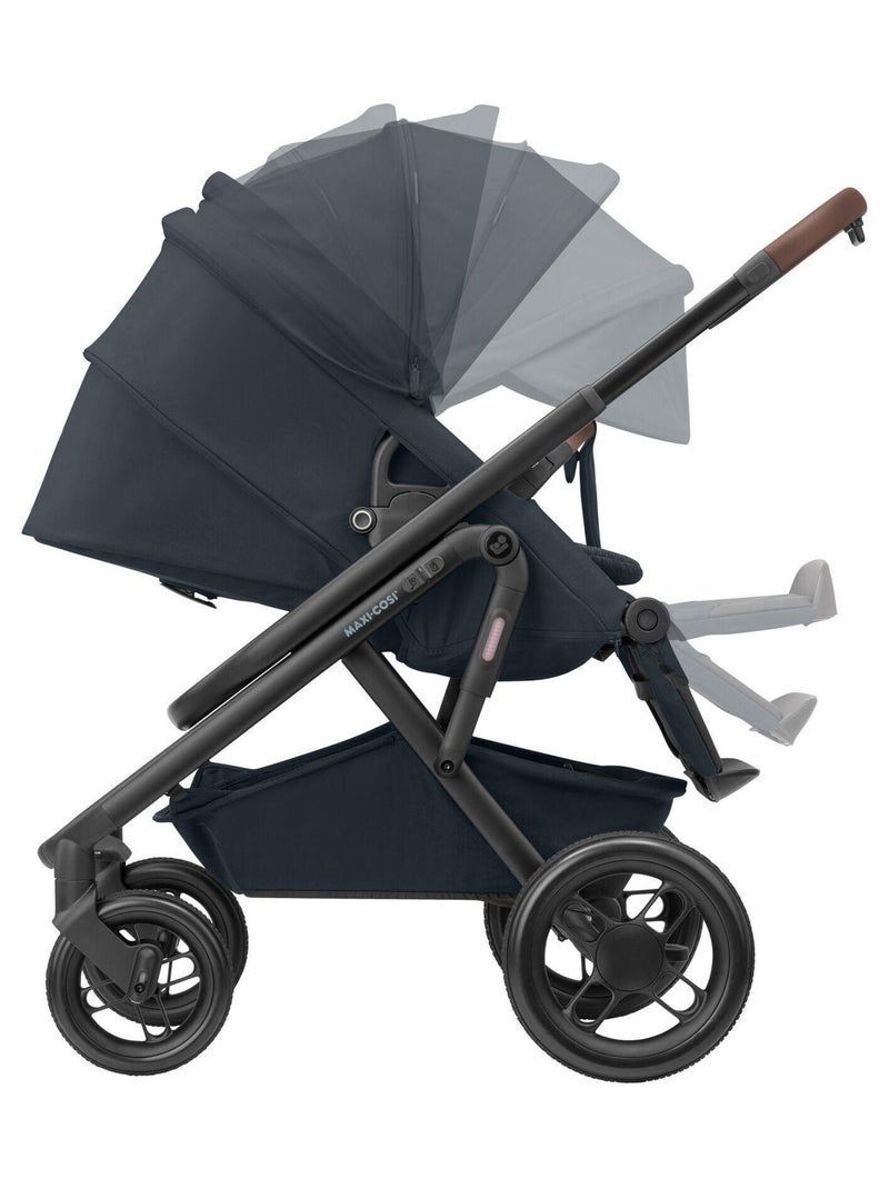 Cochecito todoterreno Lila XP+ con capazo Gris - Kiabi