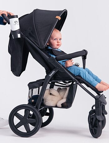 Cochecito todoterreno LIONELO Annet Plus - Hasta 22 kg - Ruedas grandes - Accesorios
