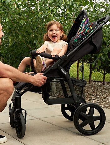 Cochecito todoterreno LIONELO Annet Plus - Hasta 22 kg - Ruedas grandes - Accesorios