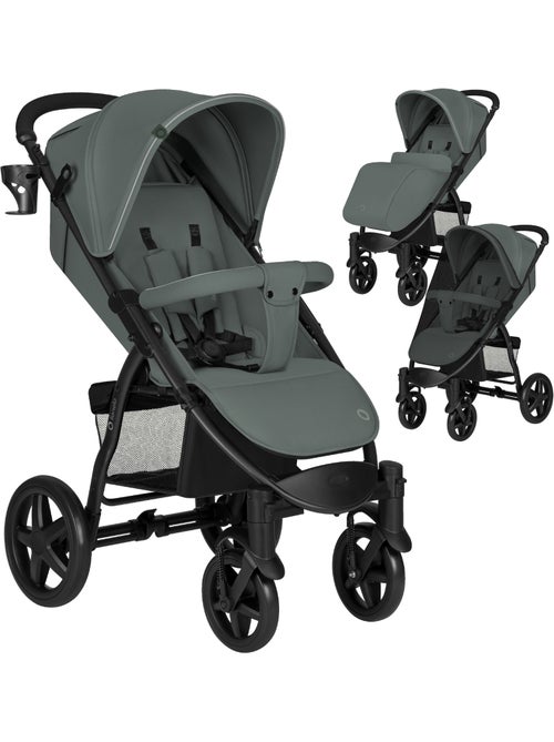 Cochecito todoterreno LIONELO Annet Plus - Hasta 22 kg - Ruedas grandes - Accesorios - Kiabi