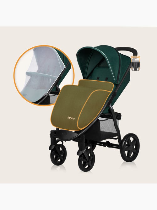Cochecito todoterreno LIONELO Annet Plus - Hasta 22 kg - Ruedas grandes - Accesorios - Kiabi